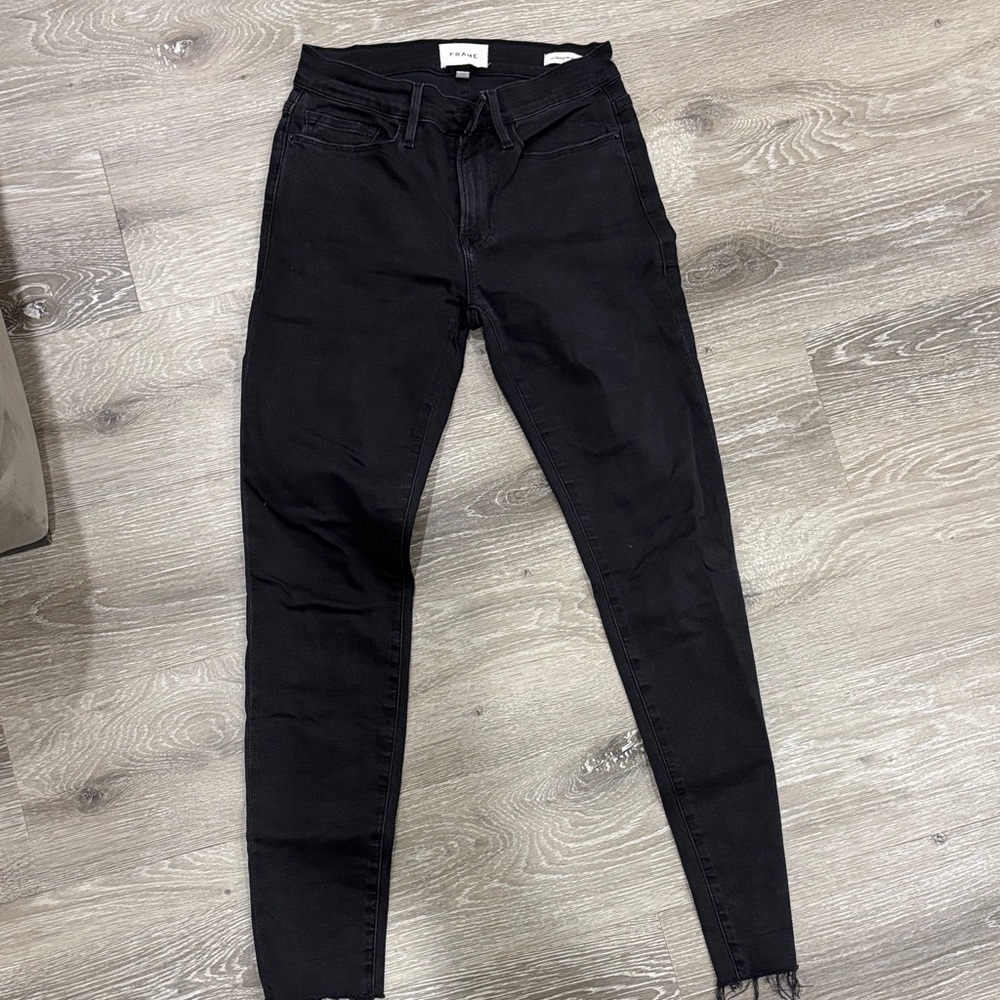 Frame Denim Women's Black Skinny Jeans